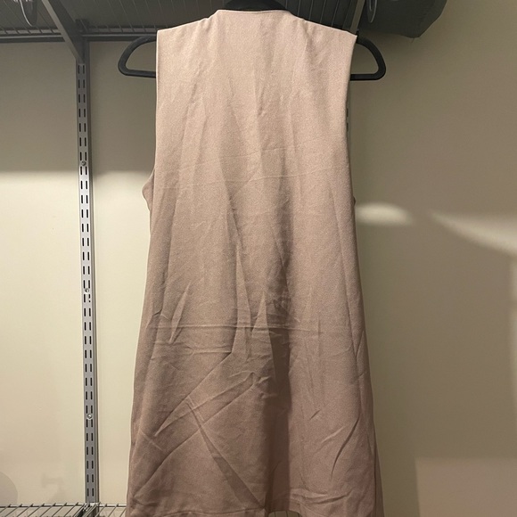 Waterfall sleeveless cardigan/vest. - Picture 2 of 4